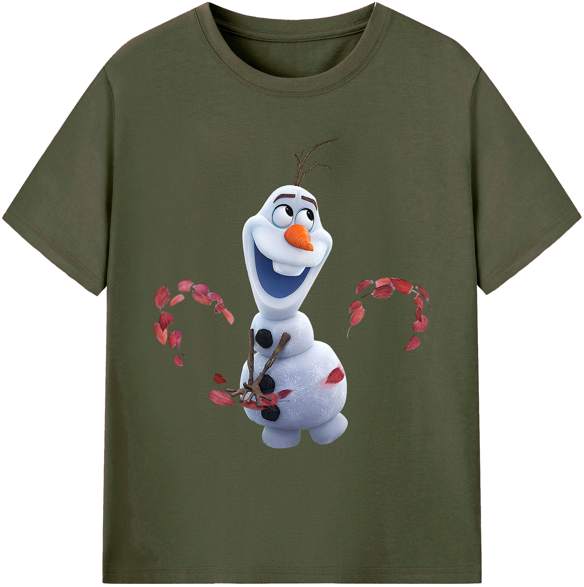 （画像用） アナと雪の女王 アンナ エルサ Frozen Anna Elsa 綿100％ メンズ半袖Tシャツ｜肌触りやわらか＆通気性